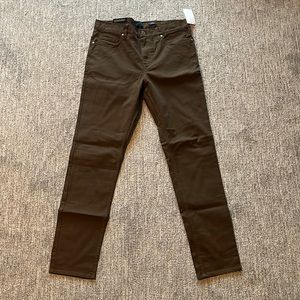 Mens H&M slim fit brown khaki pants, size 31